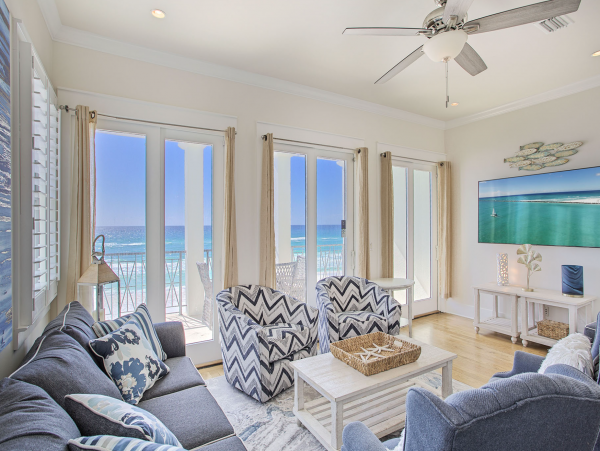 Beachfront Vacation Home In Miramar Beach Full Gulf Views