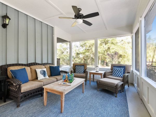Hilton Head Walk to Beach Vacation Pool Home 3 Bedrooms