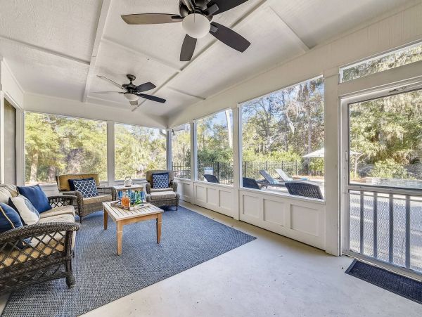 Hilton Head Walk to Beach Vacation Pool Home 3 Bedrooms