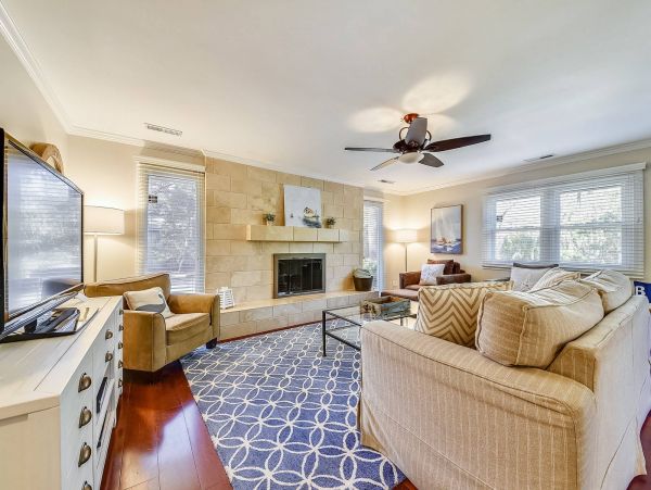 Hilton Head Walk to Beach Vacation Pool Home 3 Bedrooms