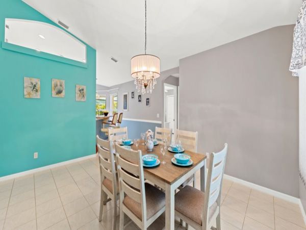 Cape Coral 3 Bedroom Home with Canal Views & Pool Sleeps 6