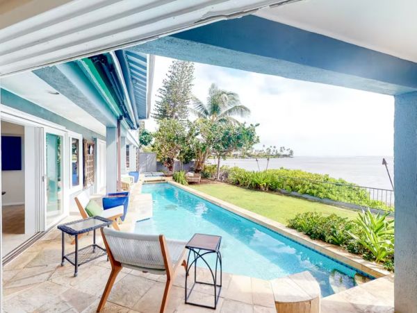 Luxury Honolulu 4 Bedroom Oceanfront Estate Private Beach