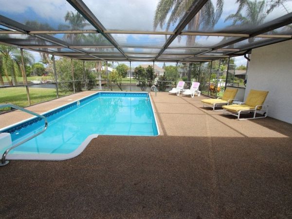 Cape Coral Vacation Home for Rent with Pool & Boat Dock