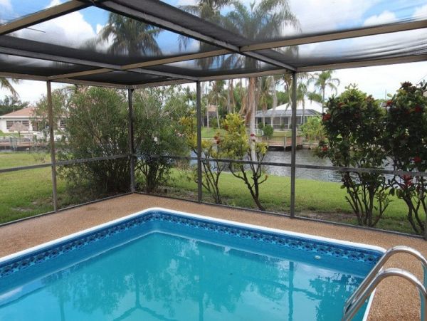 Cape Coral Vacation Home for Rent with Pool & Boat Dock