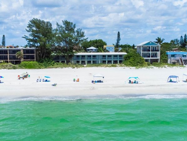 Gulf-Front Ground-Floor 2 Bedroom Condo Sleeps Four Guests