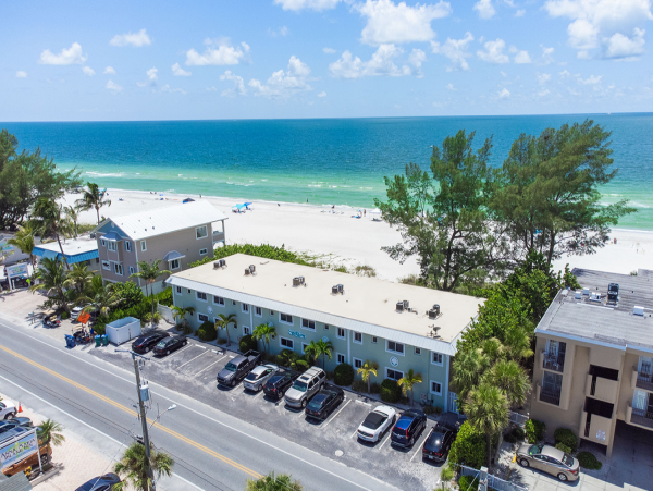 Gulf-Front Ground-Floor 2 Bedroom Condo Sleeps Four Guests
