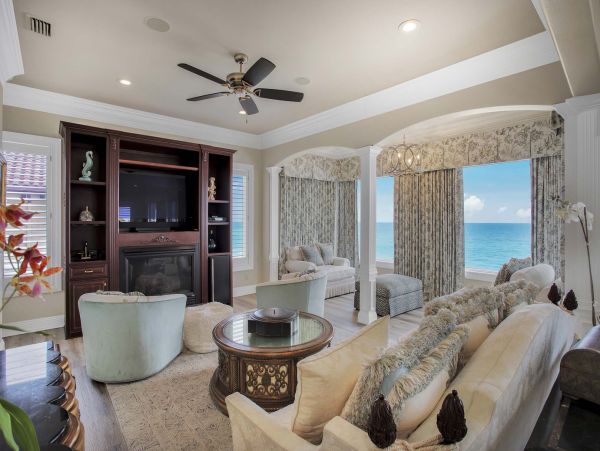 Destin Beachfront Vacation Rental - Luxury Gulf Front Home with Pool & Theatre