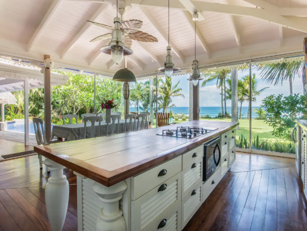 Oceanfront Luxury Villa with Private Pool Steps to the Beach