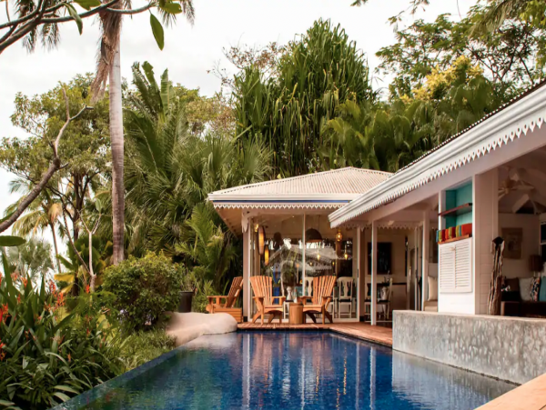 Oceanfront Luxury Villa with Private Pool Steps to the Beach