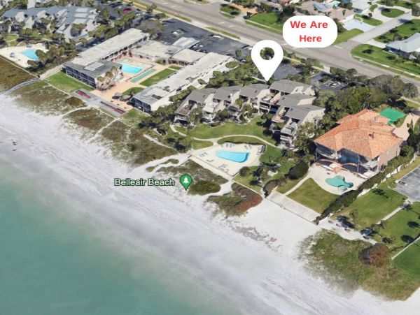 Beach Front 4 Bedroom Vacation Townhome in Belleair Beach