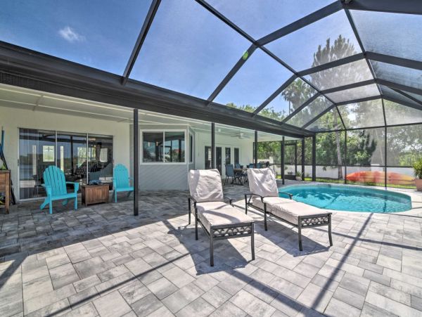 Port Richey Vacation Home Four Bedrooms with Private Pool