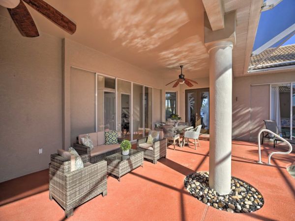 Cape Coral Vacation Home Four Bedroom with Private Pool