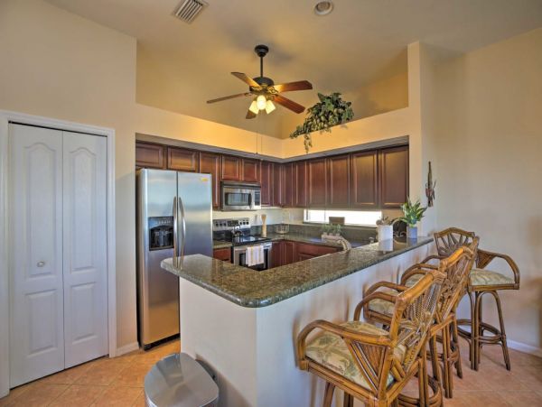 Cape Coral Vacation Home Four Bedroom with Private Pool
