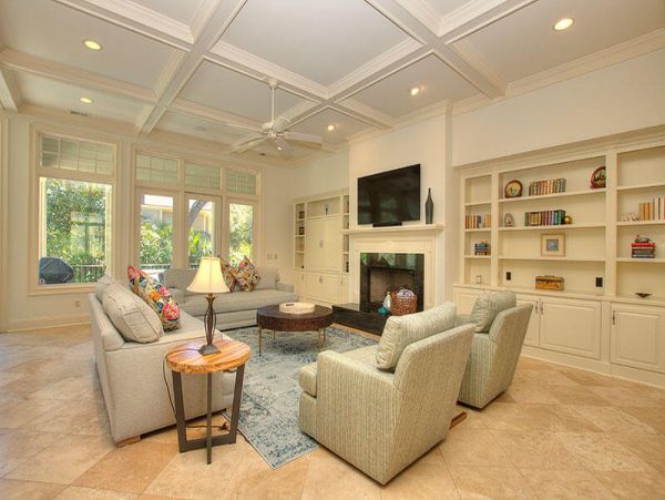 Hilton Head 6 Bedroom Home Private Pool & Spa Sleeps 15