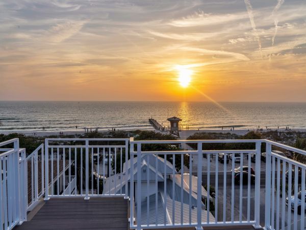 Steps From Gulf Seven Bedroom Rental Home in Bradenton Beach