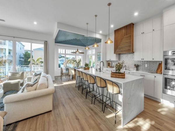 Steps From Gulf Seven Bedroom Rental Home in Bradenton Beach
