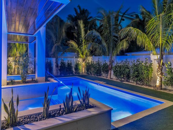 Steps From Gulf Seven Bedroom Rental Home in Bradenton Beach