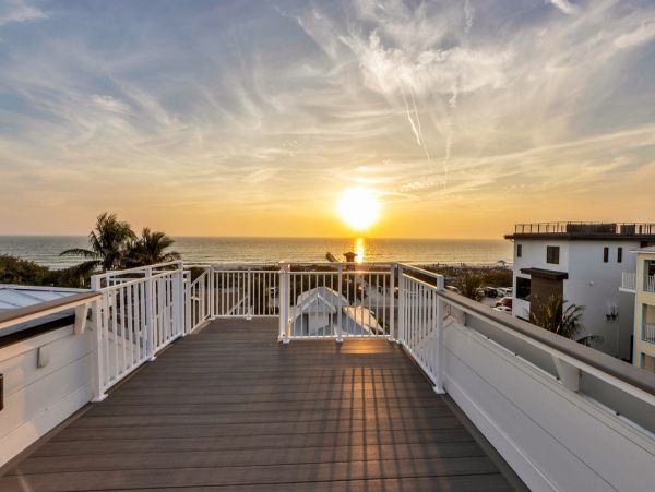 Steps From Gulf Seven Bedroom Rental Home in Bradenton Beach