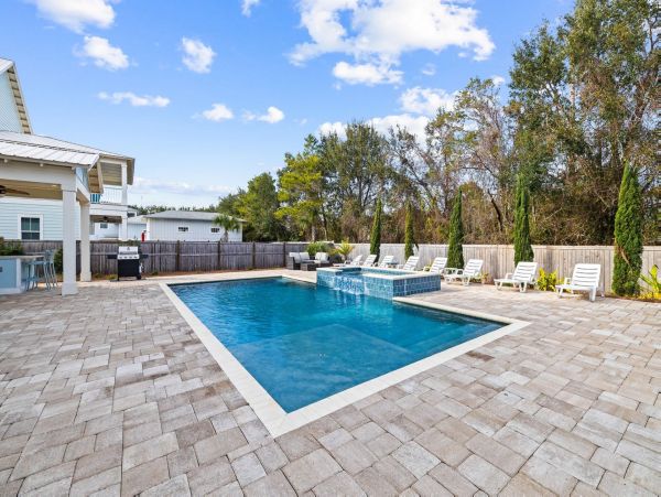Walk to Beach Destin Vacation Home Nine Bedrooms With Pool