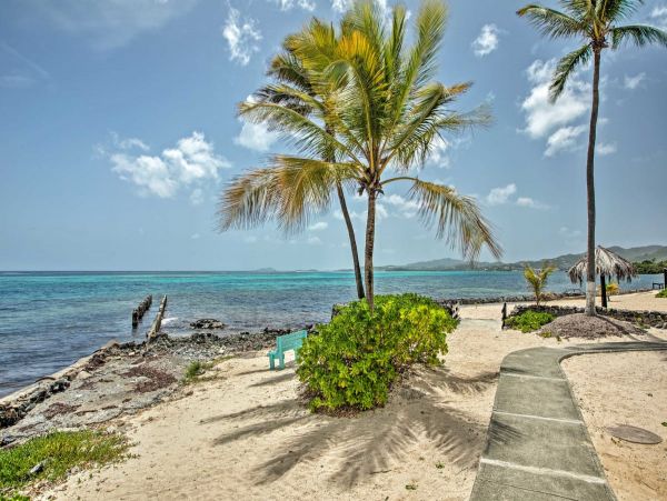 St Croix Oceanfront Vacation Condo.