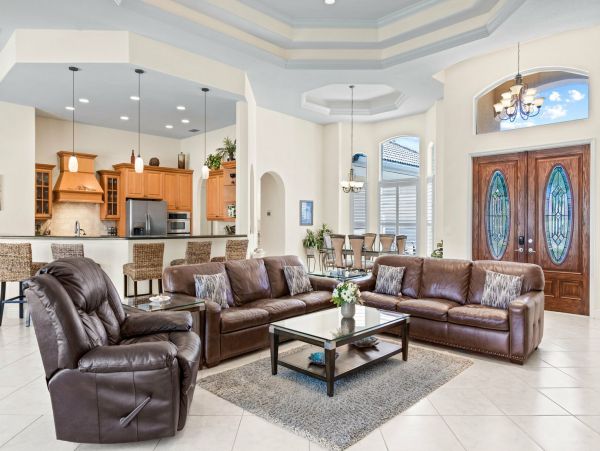 Walk to Beach Four Bedroom Canal Home in Cape Coral