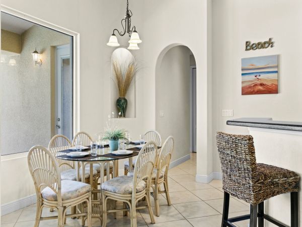 Walk to Beach Four Bedroom Canal Home in Cape Coral