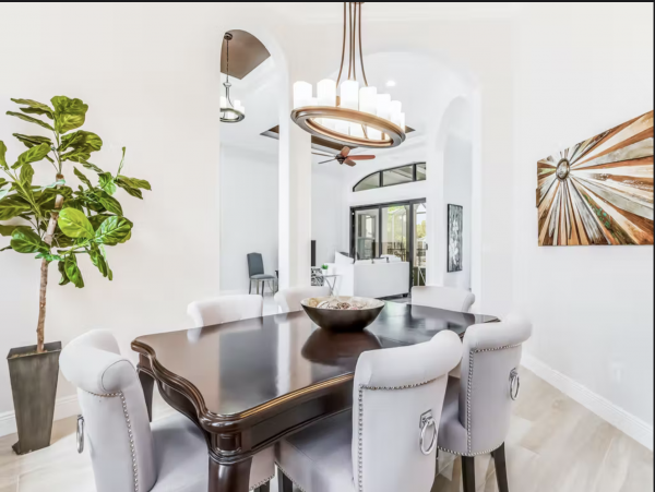 Cape Coral Luxury Villa With Private Pool & Canal Views