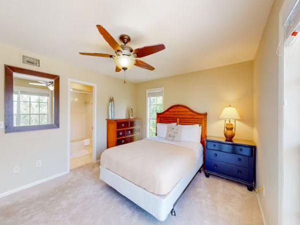 Sanibel Vacation Home Three Bedroom with Pool Canal Views
