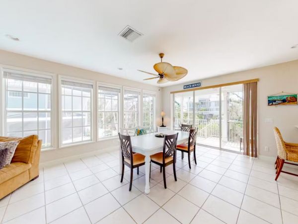 Sanibel Vacation Home Three Bedroom with Pool Canal Views