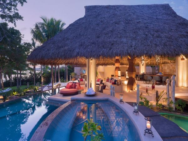 Twelve Bedroom Vacation Rental Oasis in Punta Mita Sleeps 27