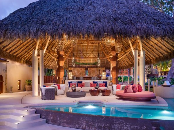 Twelve Bedroom Vacation Rental Oasis in Punta Mita Sleeps 27
