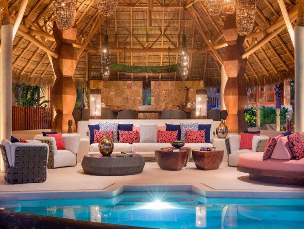 Twelve Bedroom Vacation Rental Oasis in Punta Mita Sleeps 27