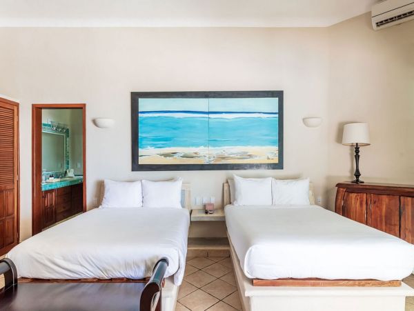 Tropical Oasis: Beachfront Villa in the Heart of Mexico's Caribbean Coast