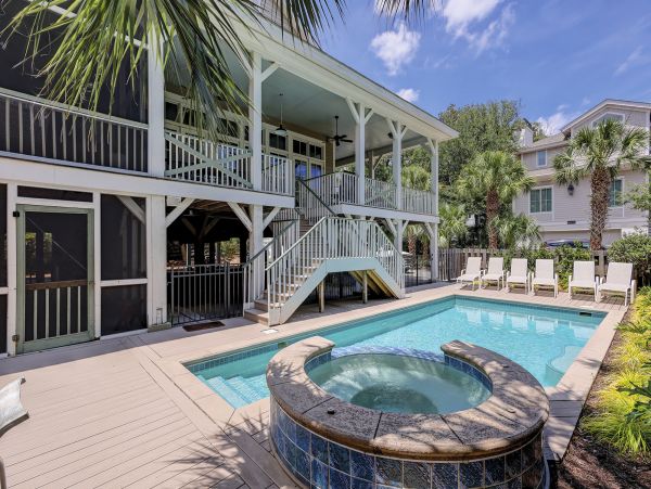 Hilton Head Vacation Rental - North Forest Beach Dog-Friendly Home with Pool