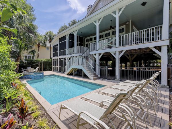 Hilton Head Vacation Rental - North Forest Beach Dog-Friendly Home with Pool