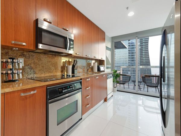 Luxury Condo Three Bedroom Miami Vacation Rental - Bay & City Views