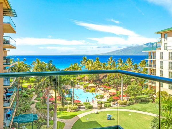 Kaanapali Vacation Beach Condo Sleeps 6 Guests Ocean Views