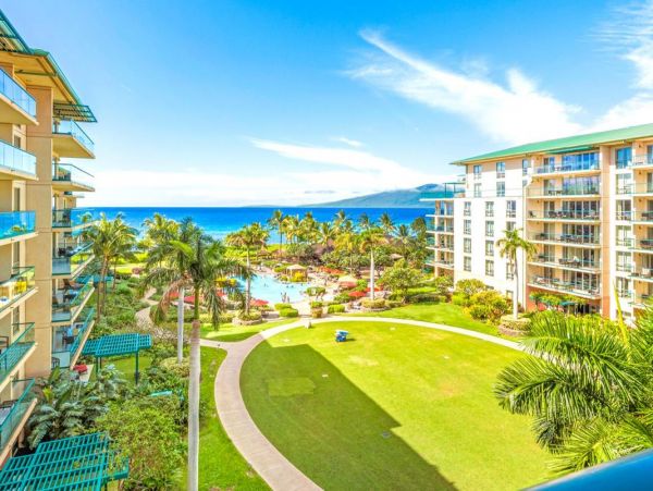 Kaanapali Vacation Beach Condo Sleeps 6 Guests Ocean Views