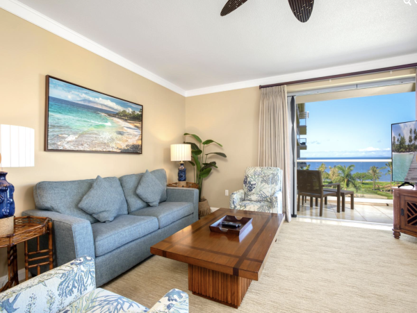 Kaanapali Vacation Beach Condo Sleeps 6 Guests Ocean Views