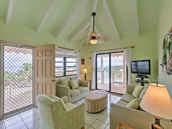 St. Croix 3 Bedroom Home with Pool & Ocean Views Sleeps Five