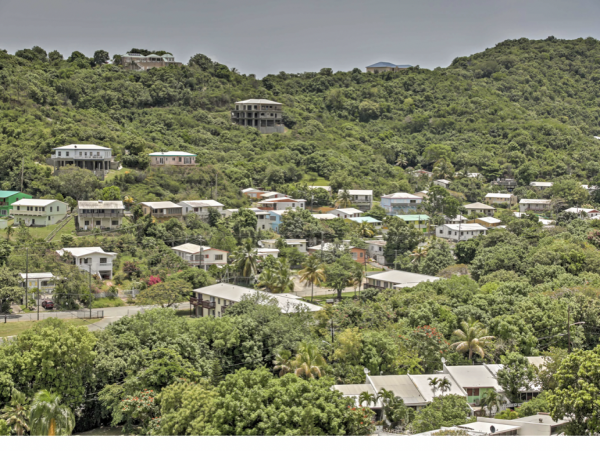 St. Croix 3 Bedroom Home with Pool & Ocean Views Sleeps Five