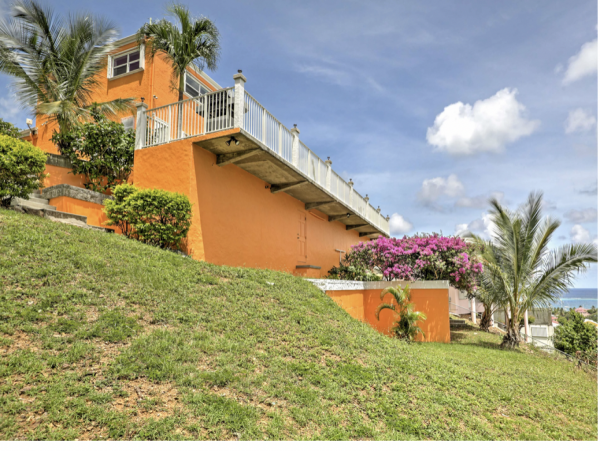 St. Croix 3 Bedroom Home with Pool & Ocean Views Sleeps Five