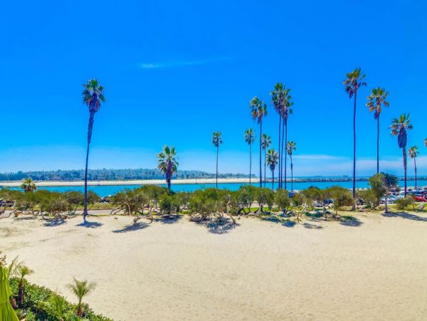 Mission Beach Vacation Home Located on Beach Sleeps 8