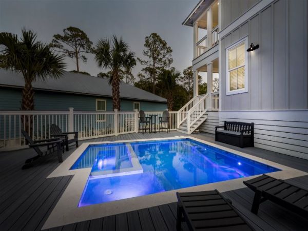 Five Bedroom Pool Home for Rent in Seacrest Beach Sleeps 16