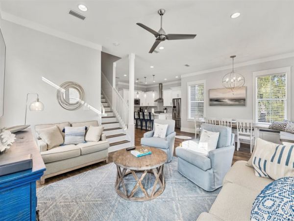 Five Bedroom Pool Home for Rent in Seacrest Beach Sleeps 16