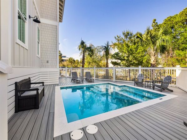 Five Bedroom Pool Home for Rent in Seacrest Beach Sleeps 16