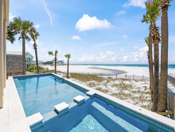 Beachfront Stunning Home in Santa Rosa Beach 5 Bedrooms