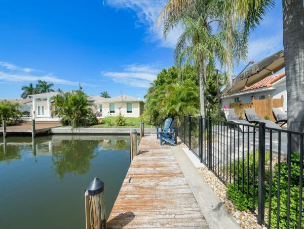 Canal Front Four Bedroom Vacation Home in Holmes Beach
