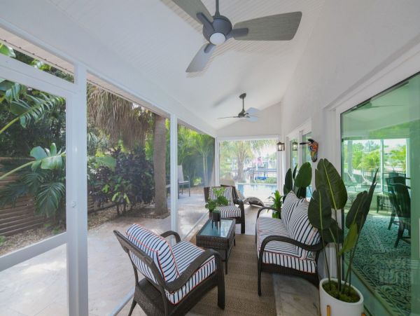 Canal Front Four Bedroom Vacation Home in Holmes Beach