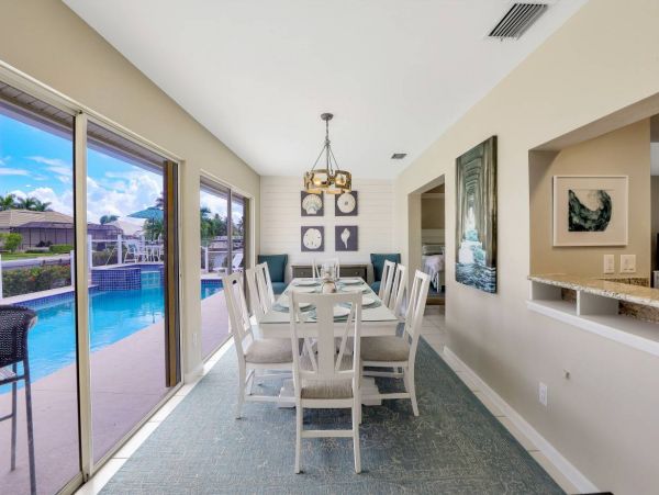Coastal Vacation Home in Marco Island with Pool Sleeps 8